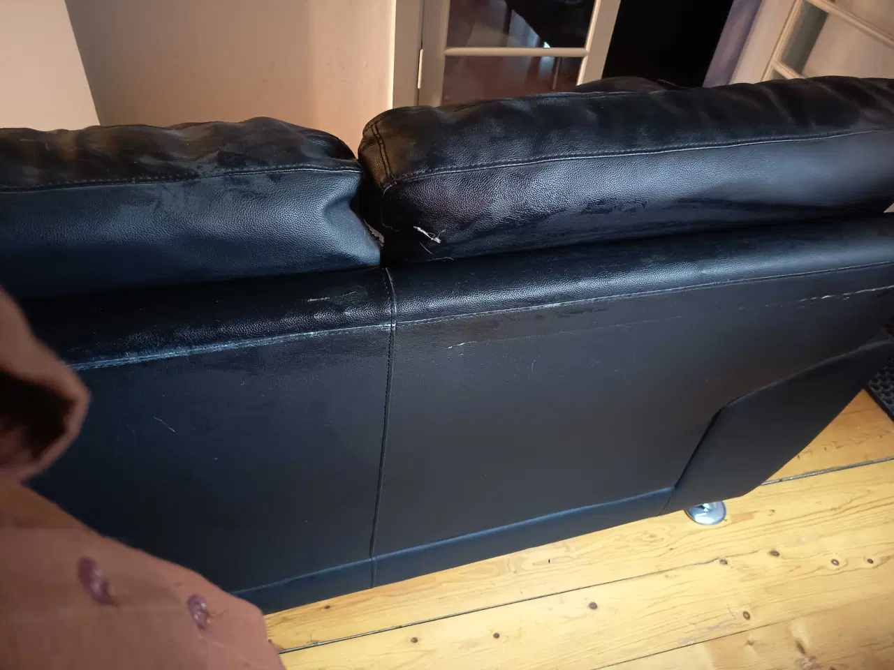 Billede 3 - 2 pers. Kunstlæder Sofa