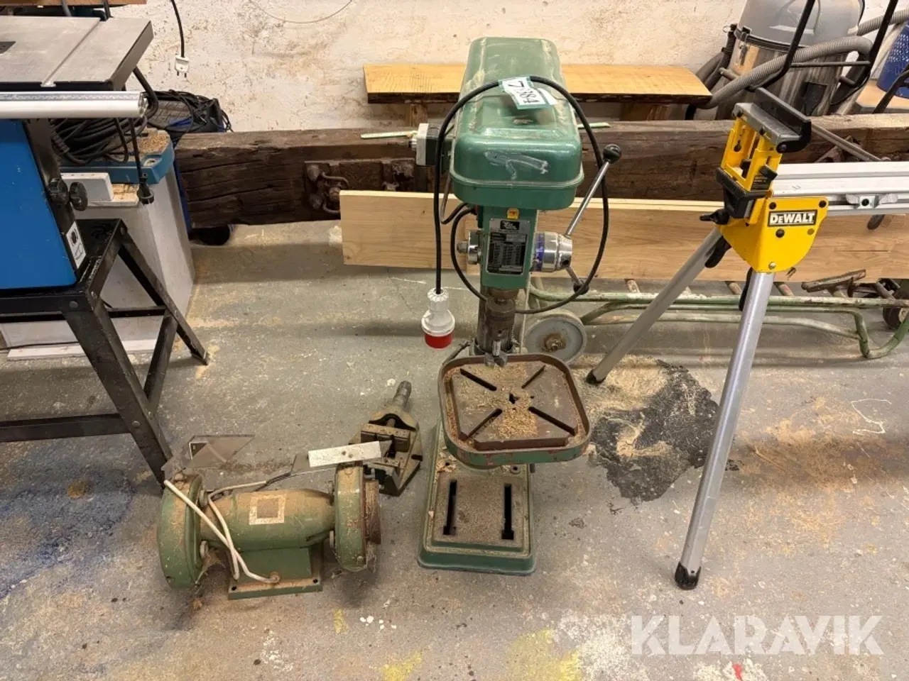 Billede 2 - Søjleboremaskine og sliber