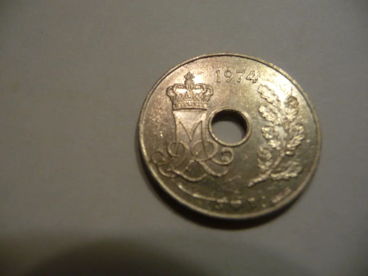 Billede 3 - mønt fra 1974 25 øre 
