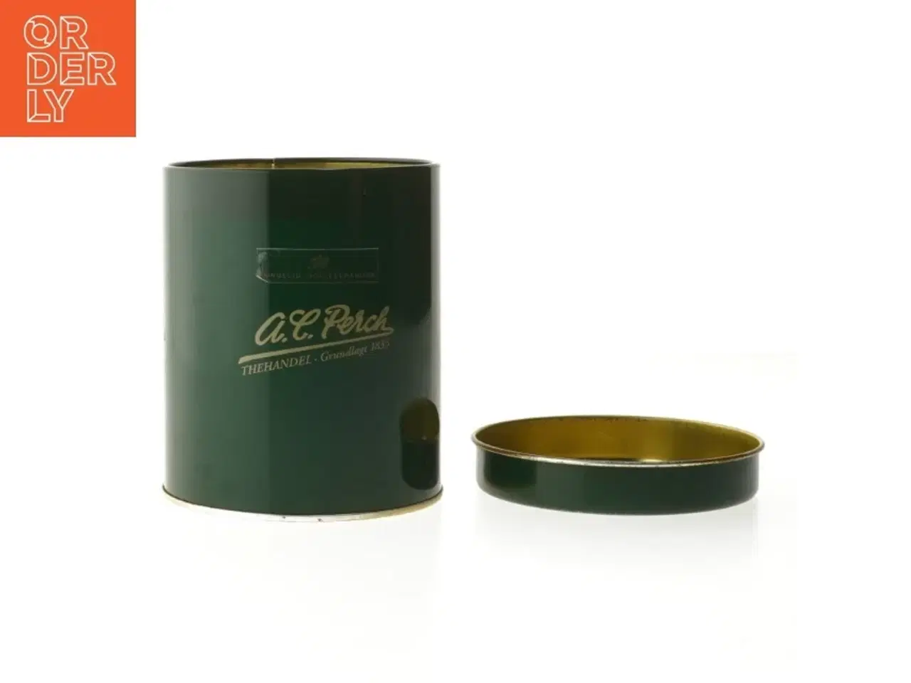 Billede 3 - A.C. Perch te dåse fra A.C. Perch (str. Ø 11 cm længde 13 cm)