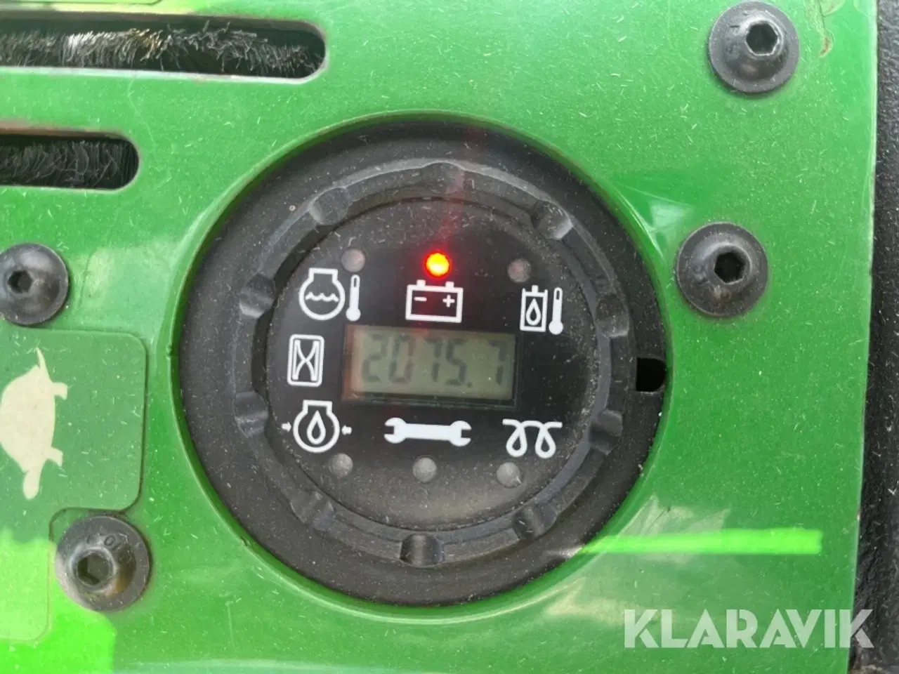 Billede 9 - Græsslåmaskine John Deere 1580 Terraincut 4wd med klippebord