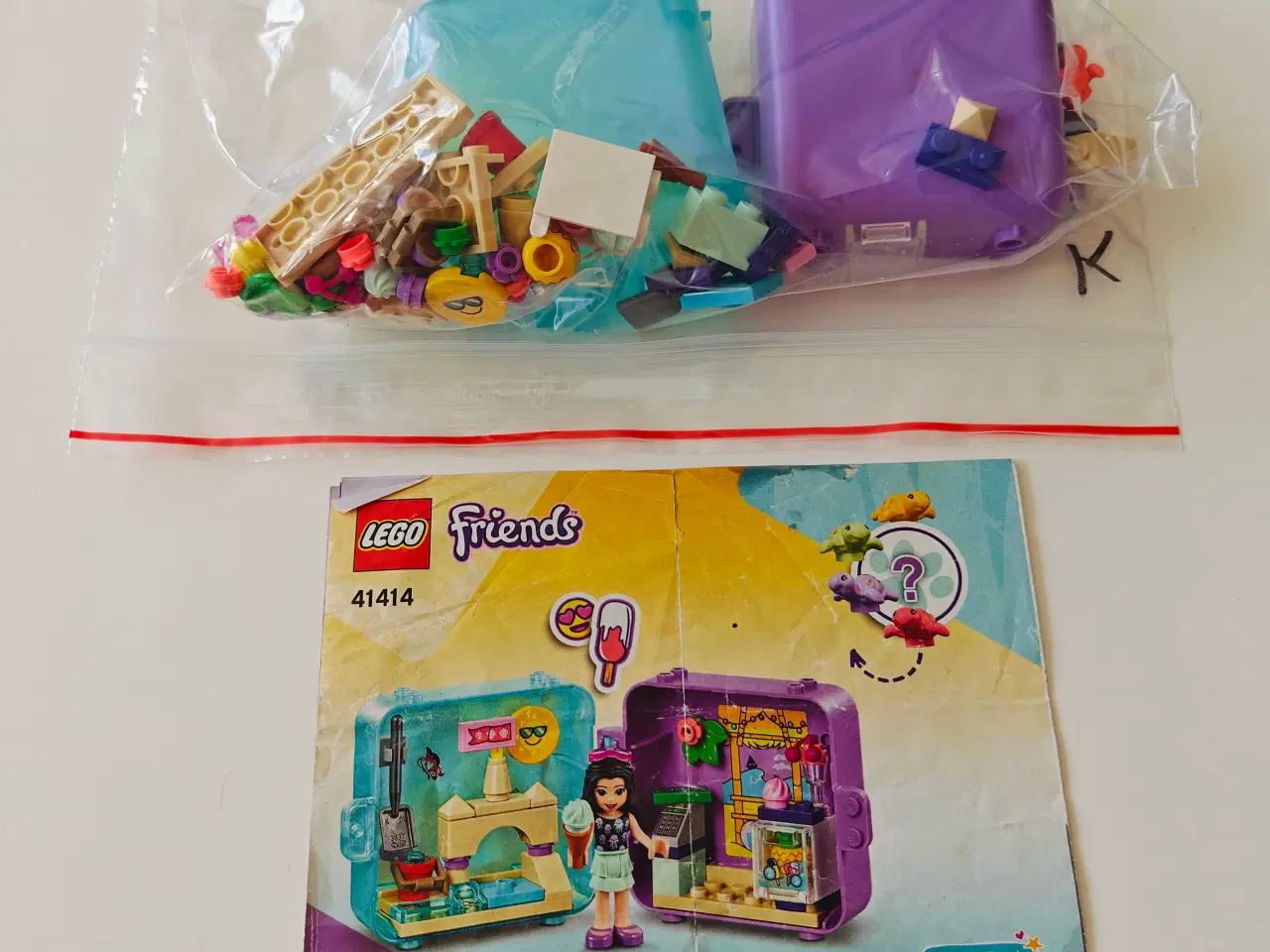 Billede 2 - LEGO Emmas sommerlegeboks 41414 100% komplet