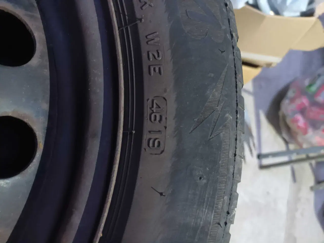 Billede 3 - Vinterhjul Bridgestone 205x55x16   5x114,3 