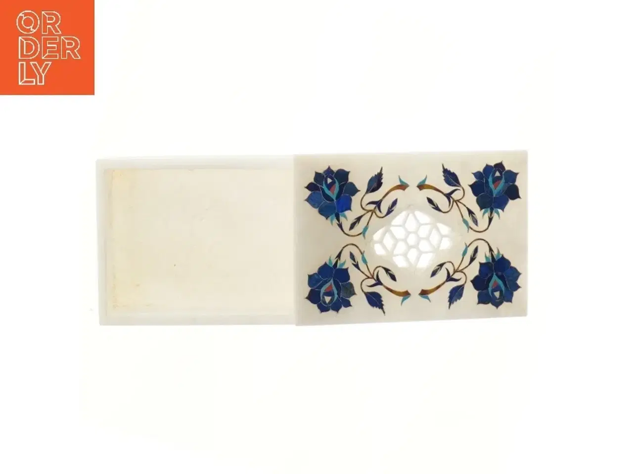 Billede 2 - Smykkeskrin af marmor (str. 15,5x10,5 cm)