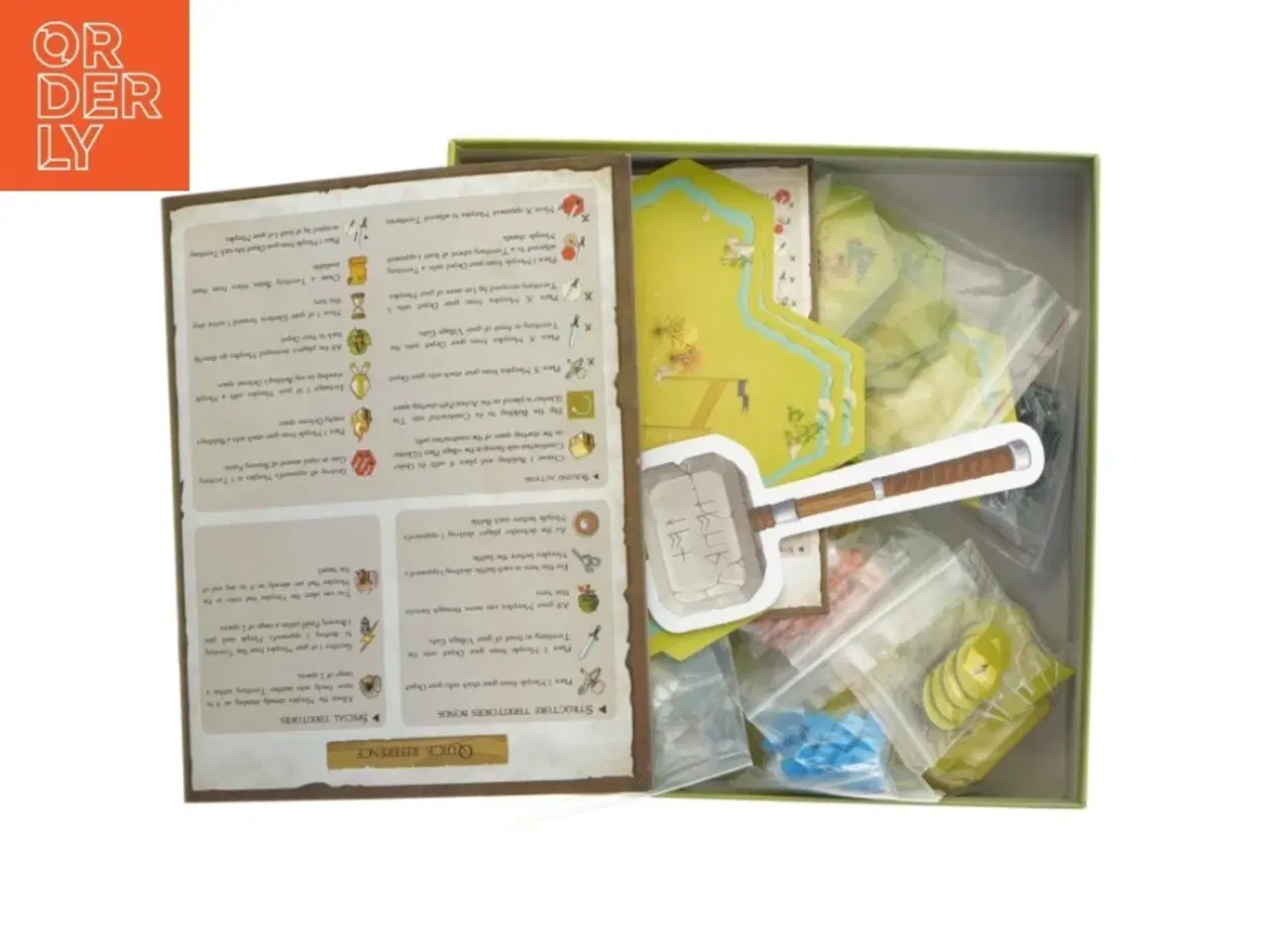 Billede 2 - Meeple War brætspil fra Blue Cocker (str. 25x25 cm)