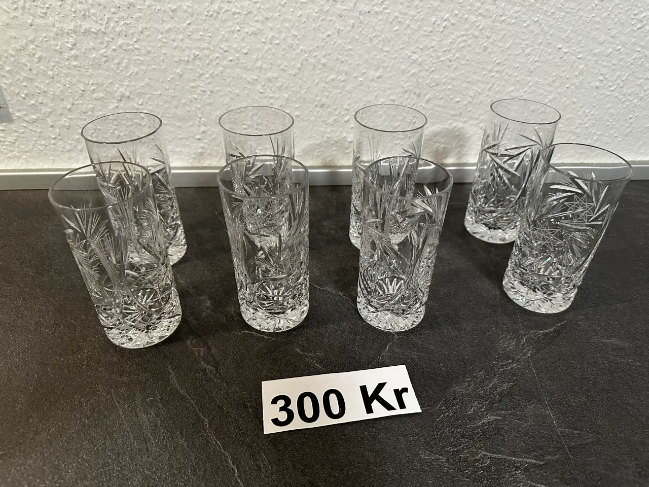 Billede 1 - Super smukke drikkeglas 8. Stk.
