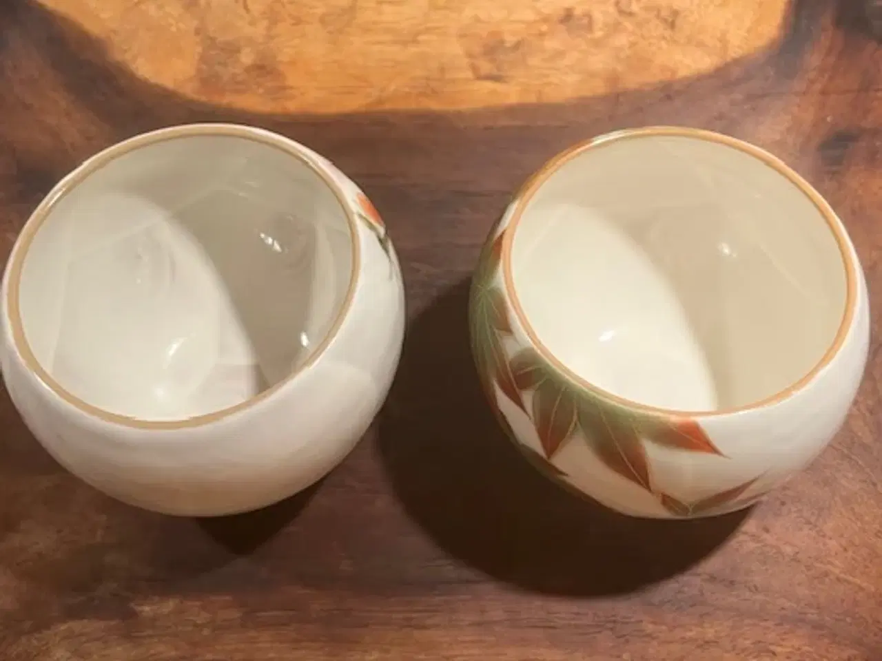 Billede 4 - Smukke håndmalede japanske skåle – Kyo-ware (Touan