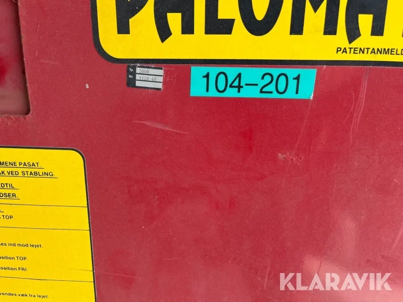 Billede 11 - Pallemaskine Palomat Europaller