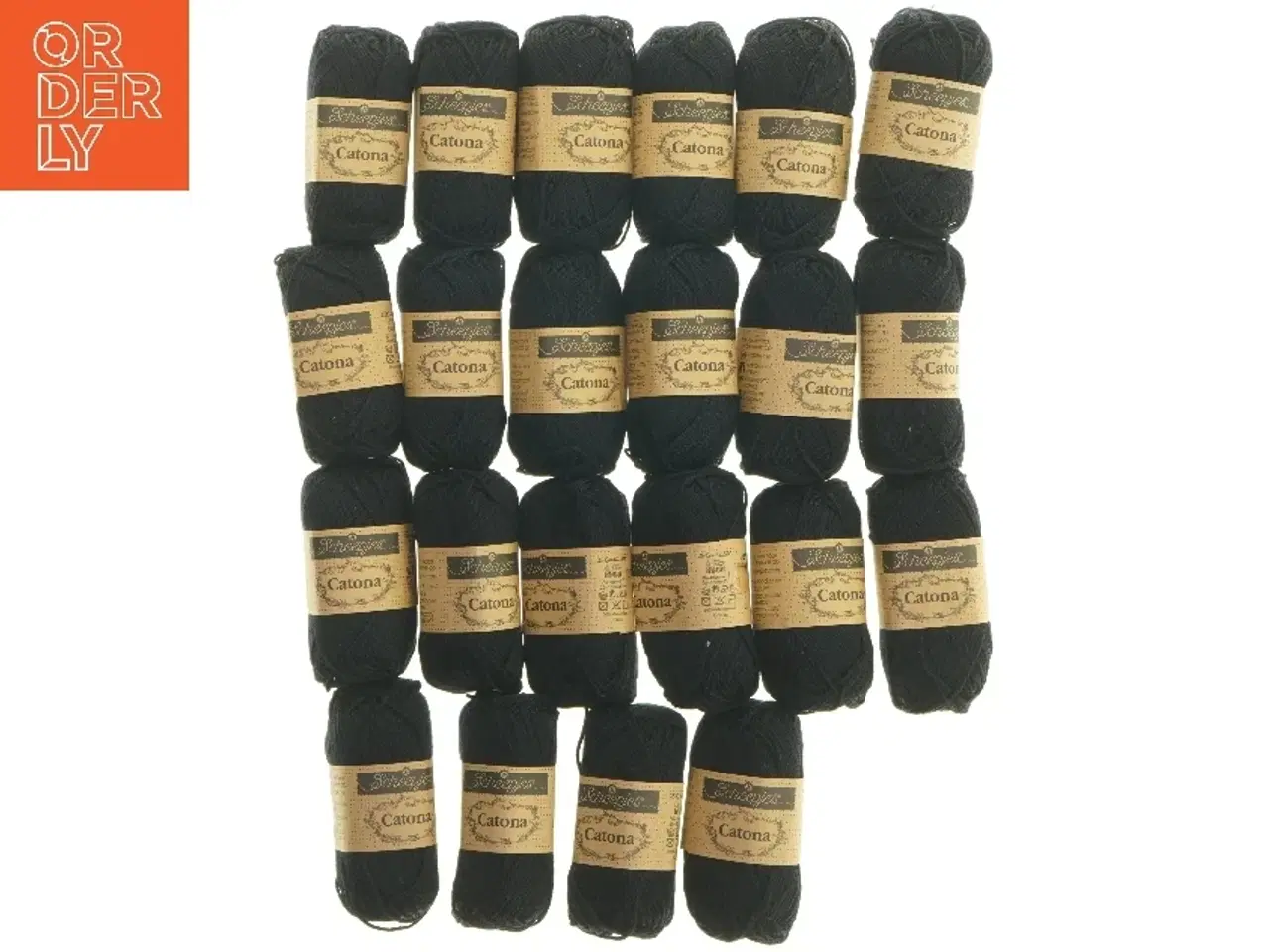 Billede 1 - 22 stk Catona garnnøgler (str. 22 stk 62,5 m cm)