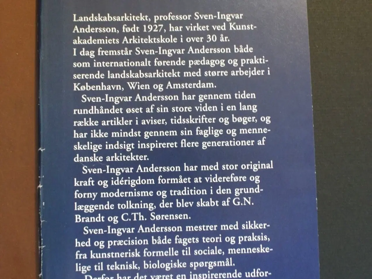 Billede 4 - festskift tilegnet sven-ingvar andersson september