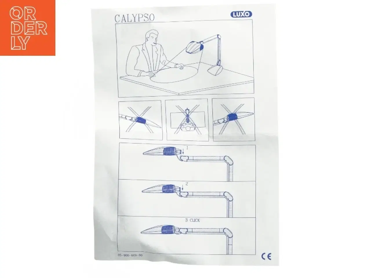 Billede 5 - Luxo bordlampe fra Luxo (str. 45x20 cm)