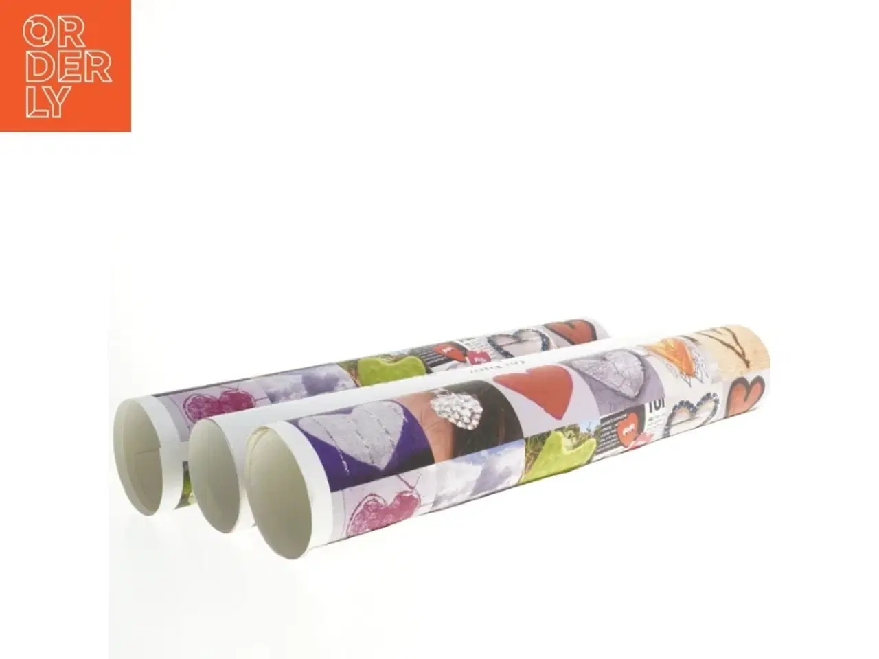 Billede 2 - Hjerte plakat (str. 60 x 43 cm)