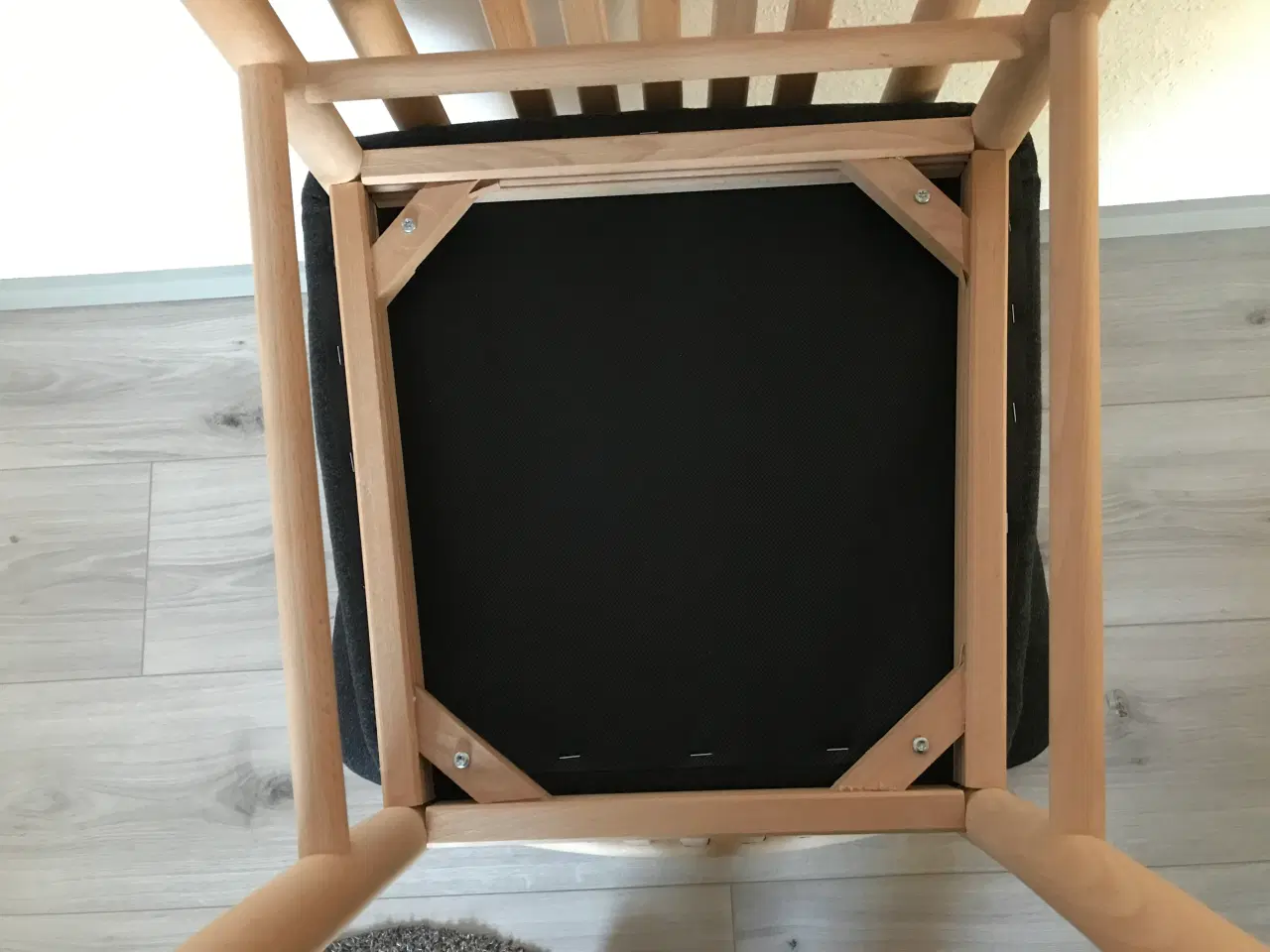 Billede 4 - 4 spisebordstole i sæbe bøg