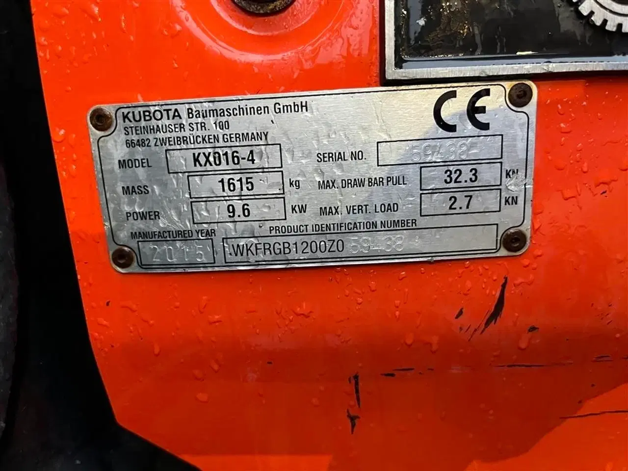 Billede 7 - Kubota KX016-4 Tiltman Kompakt +3skovle