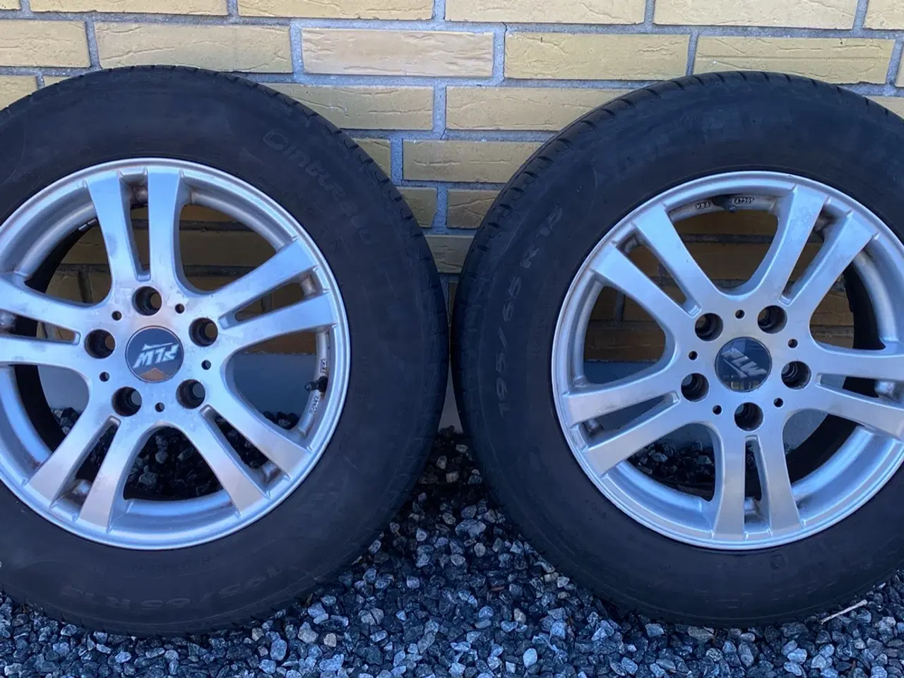Billede 5 - Sommerdæk på alufælge 