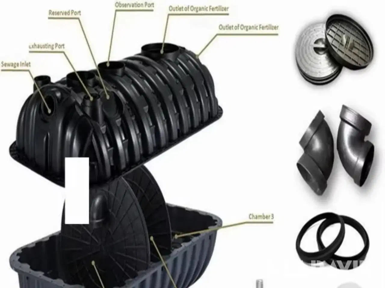 Billede 6 - Septiktank 2000 liter - 1 styk