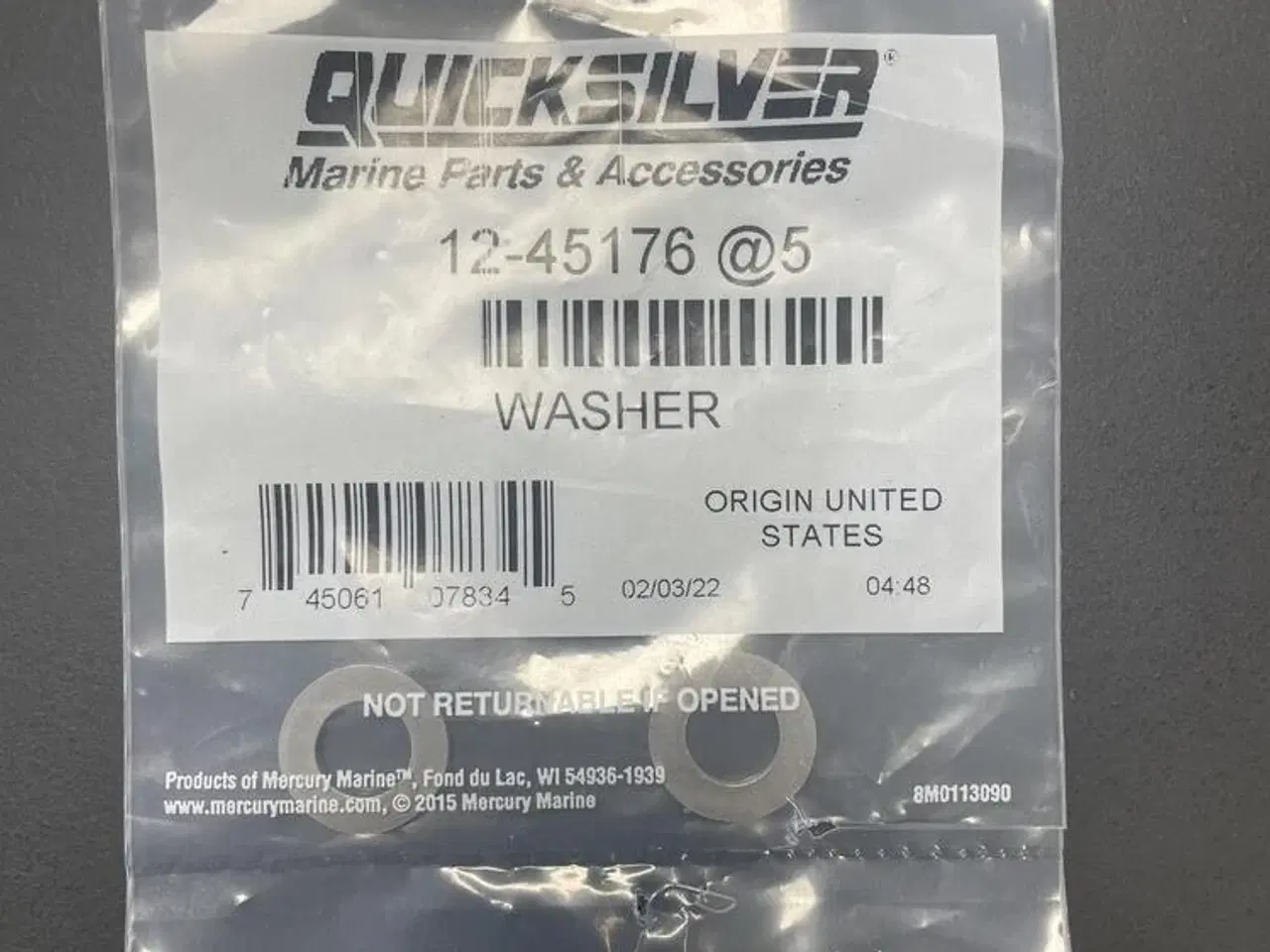 Billede 1 - Quicksilver washer