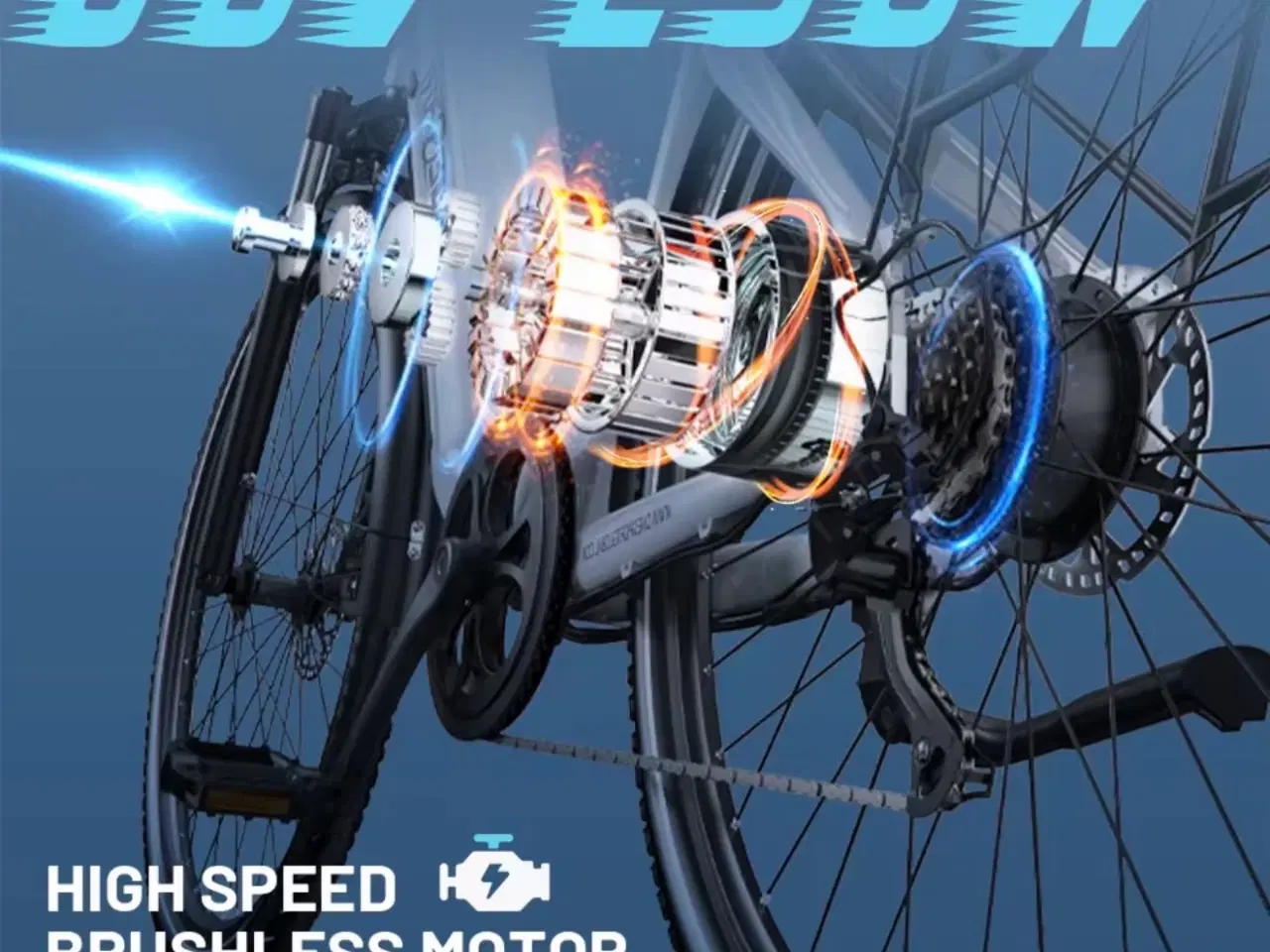 Billede 6 - El cykel Onesport Pro Ot05