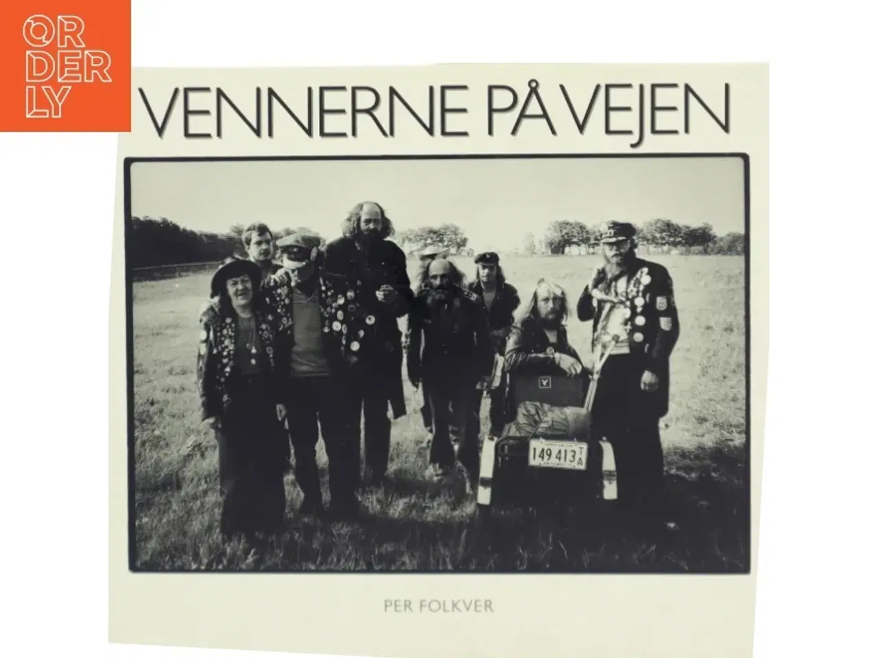 Billede 1 - VENNERNE PÅ VEJEN af Per Folkver (Bog)