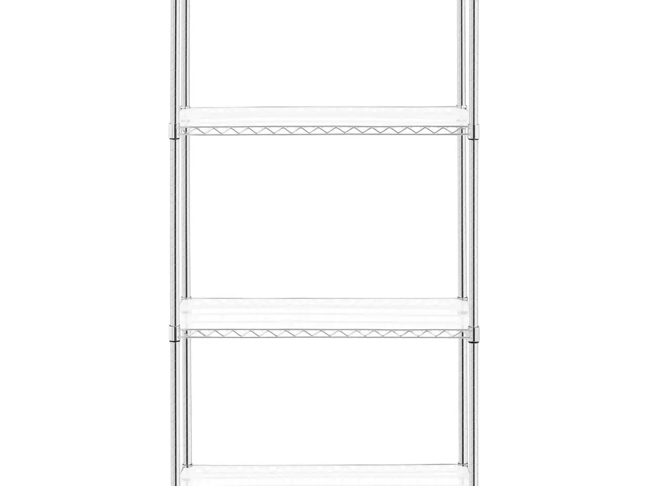 Billede 4 - Heavy-Duty Metalreol (90x45cm) – 250kg pr. Hylde