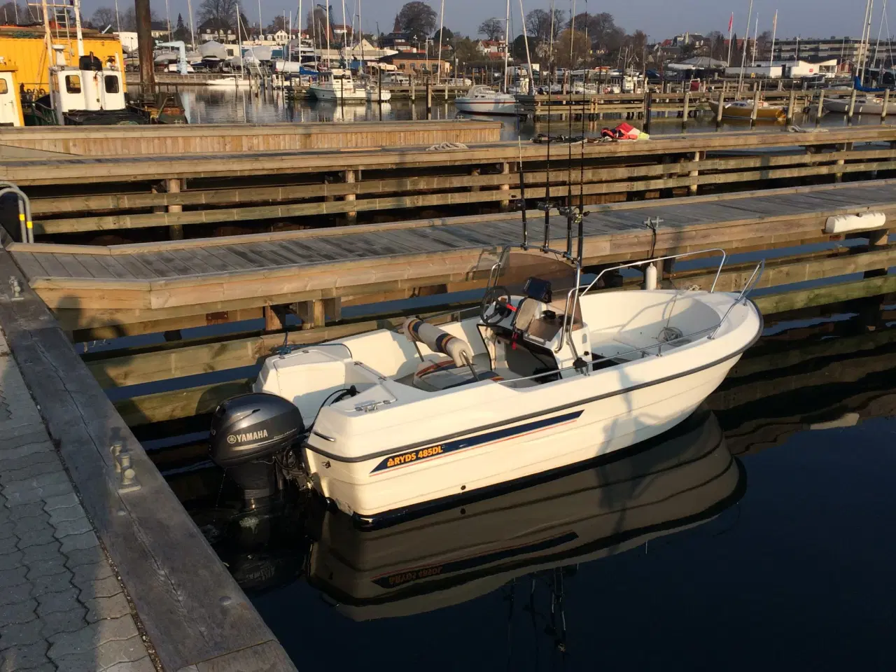 Billede 1 - Ryds 485 DL - Big Fish - Rigget op til trolling