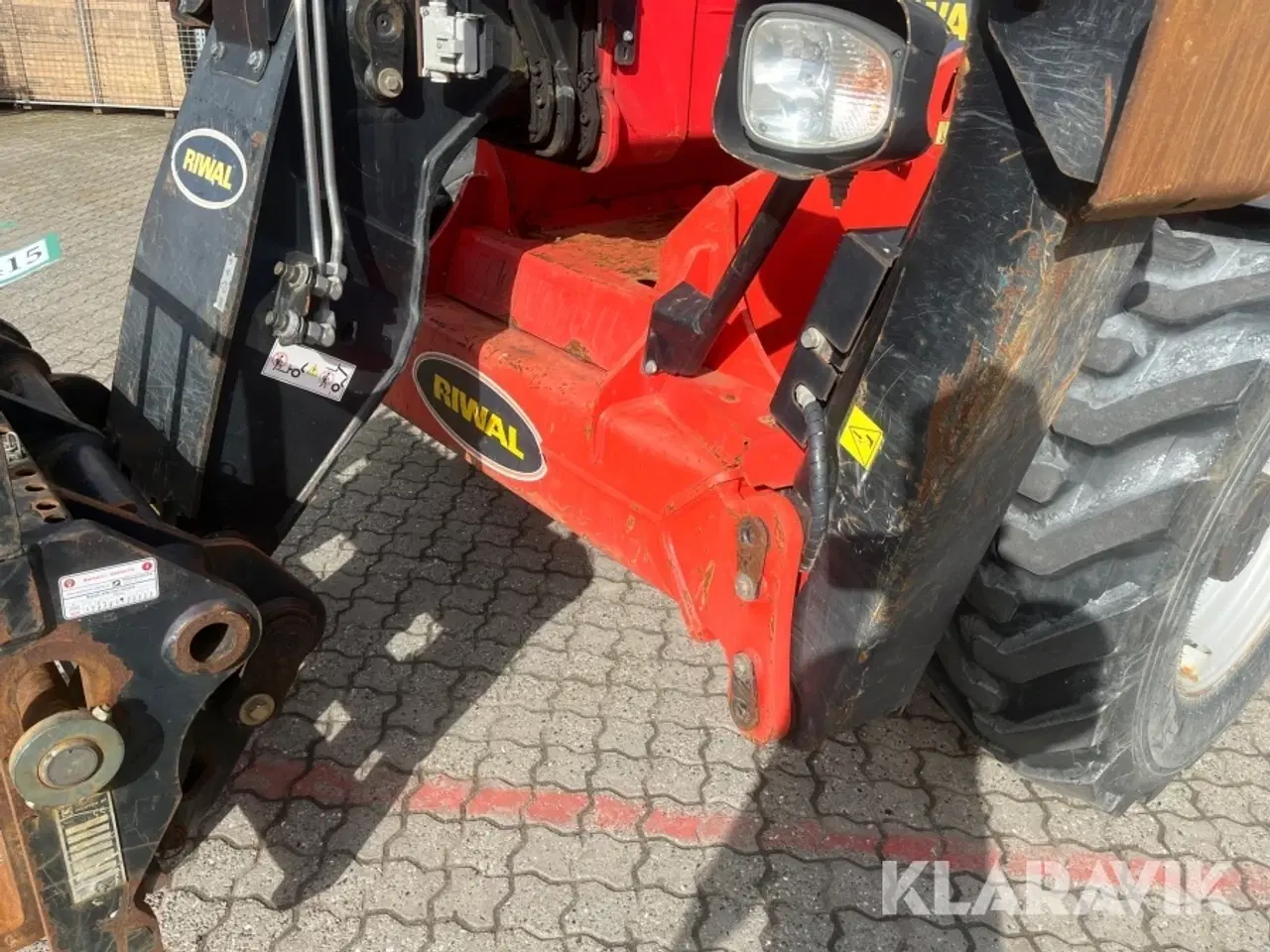 Billede 10 - Teleskoplæsser Manitou MT1440A med kurv/drejeled/gafler