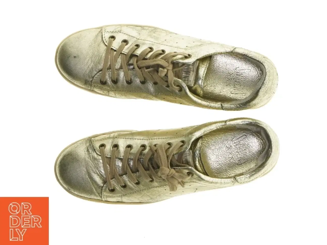 Billede 1 - Brugte "guld" sneakers