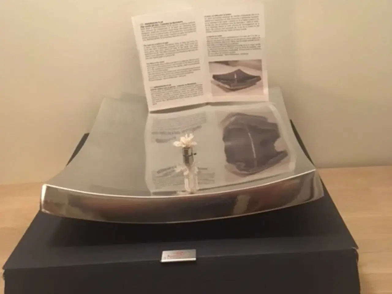 Billede 1 - Olielampe i stål Helt ny