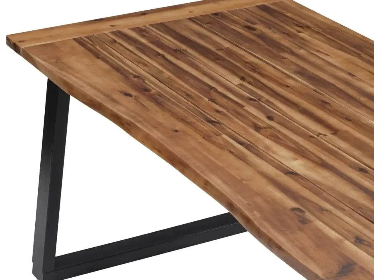 Billede 5 - Spisebord 180x90 cm massivt akacietræ