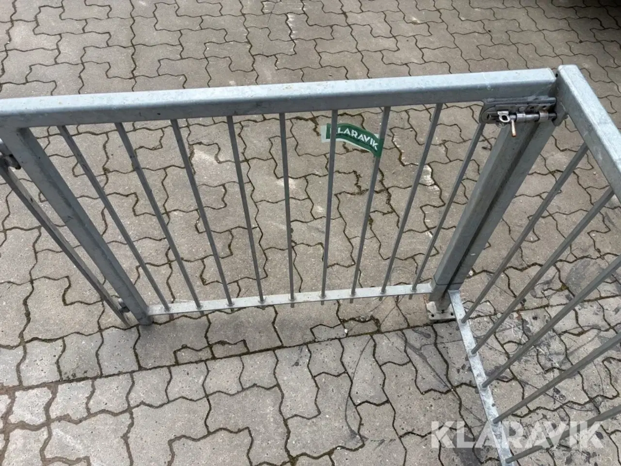 Billede 4 - Gelænder med låge varmegalvaniseret