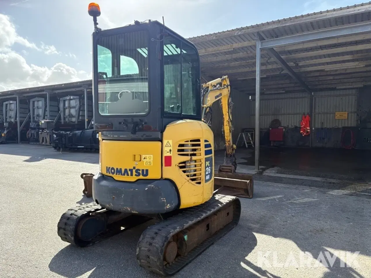 Billede 3 - Gravemaskine Komatsu PC26MR-3