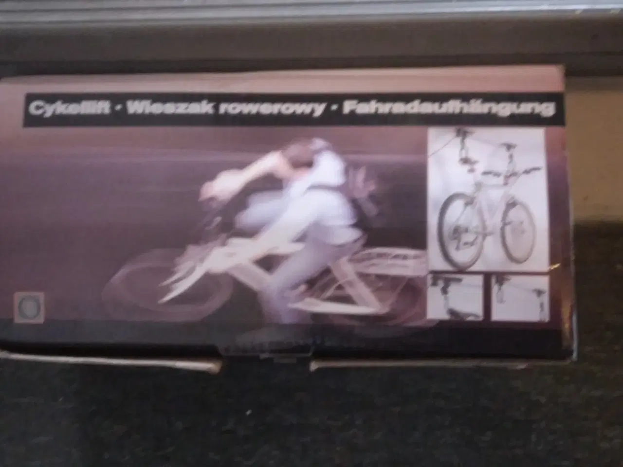 Billede 2 - cykellift med hejs til loftmontering - ny