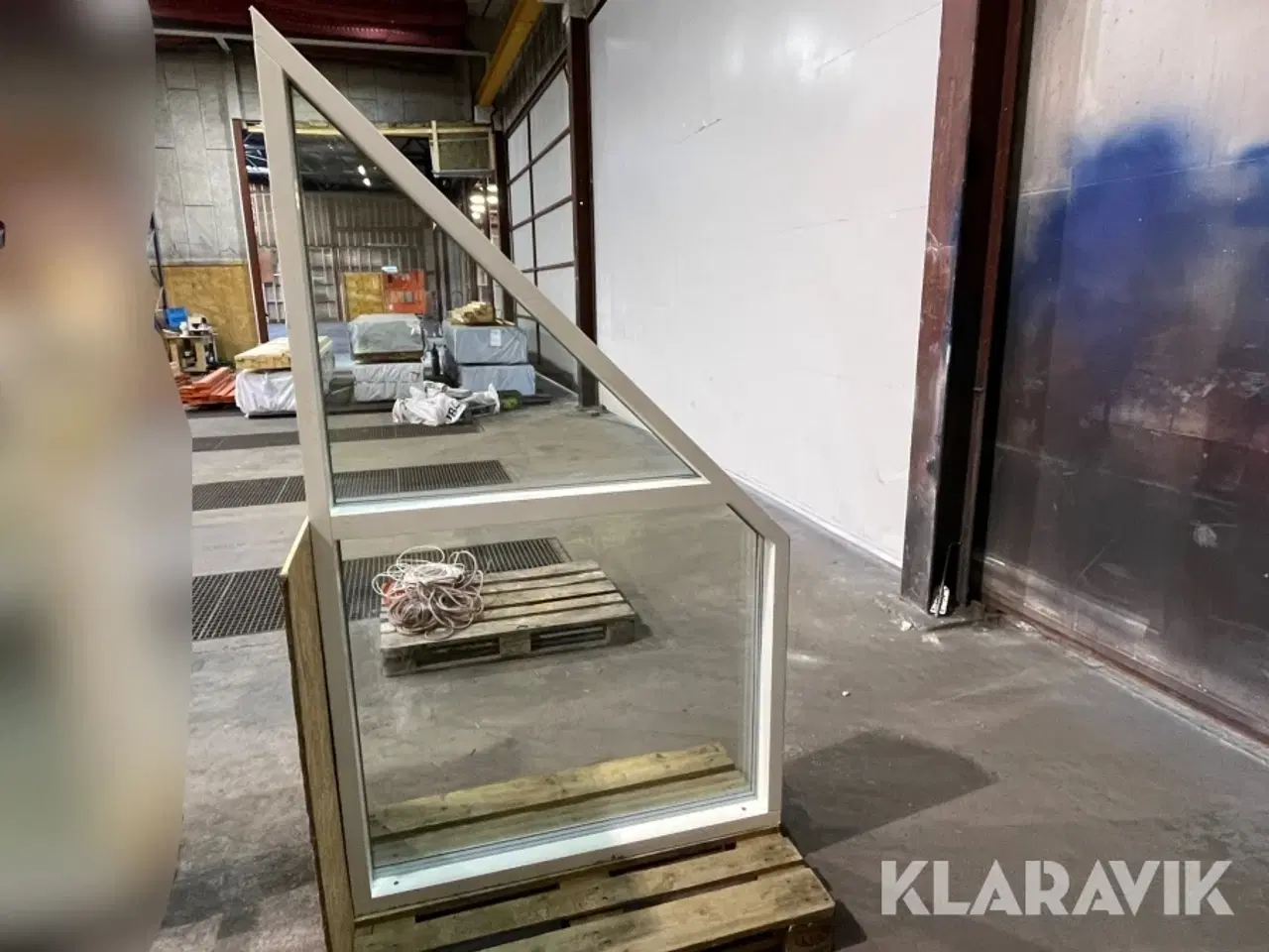 Billede 2 - Vindue 3 lags Hvidbjerg træ/alu - 1 styk