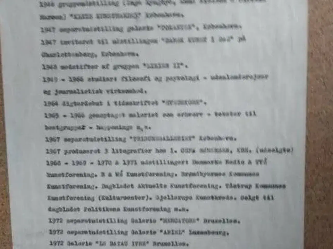 Billede 4 - Kunstværk af HANS NIELSEN 1977 ( NY PRIS )