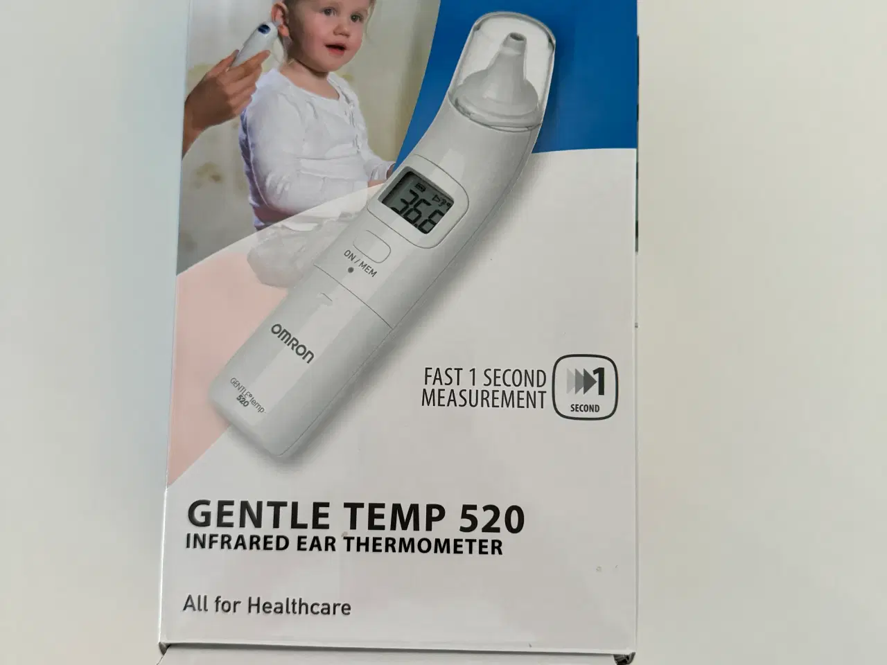 Billede 2 - Omron øretermometer - gentle temp 520