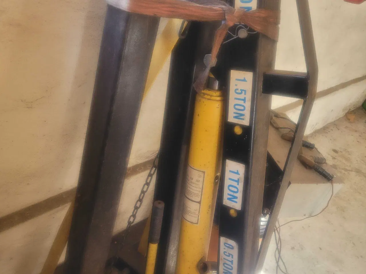 Billede 1 - Hydraulisk 8 ton long ram donkraft