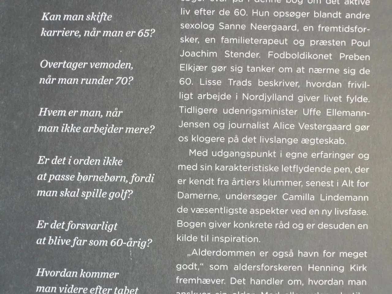 Billede 2 - 60 med mere - livskvalitet har ingen alder, af cam