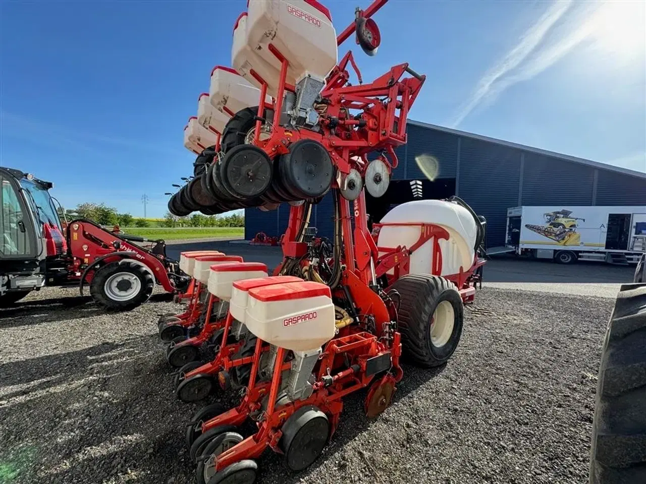 Billede 2 - Gaspardo Manta 12 rækker 75cm M/ Scatenata Liquid 3000 gødningsvogn