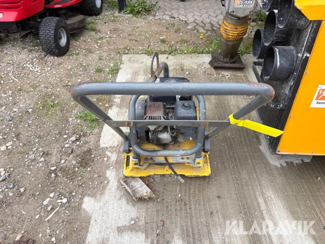 Billede 4 - Pladevibrator 89kg Wacker Neuson WP 1550