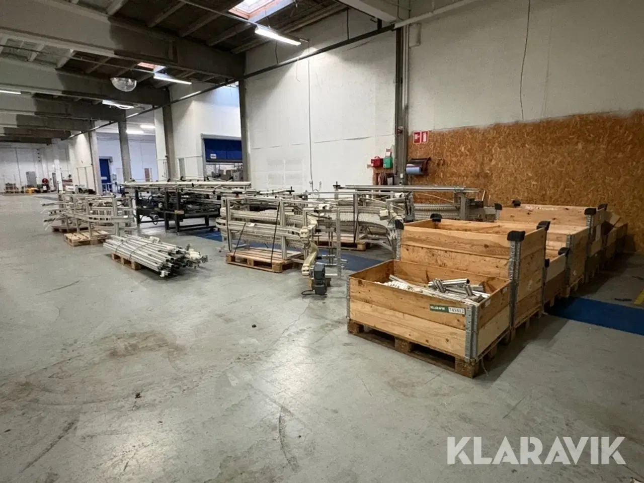 Billede 1 - Stort lot kædetransportør-system Carry-Line