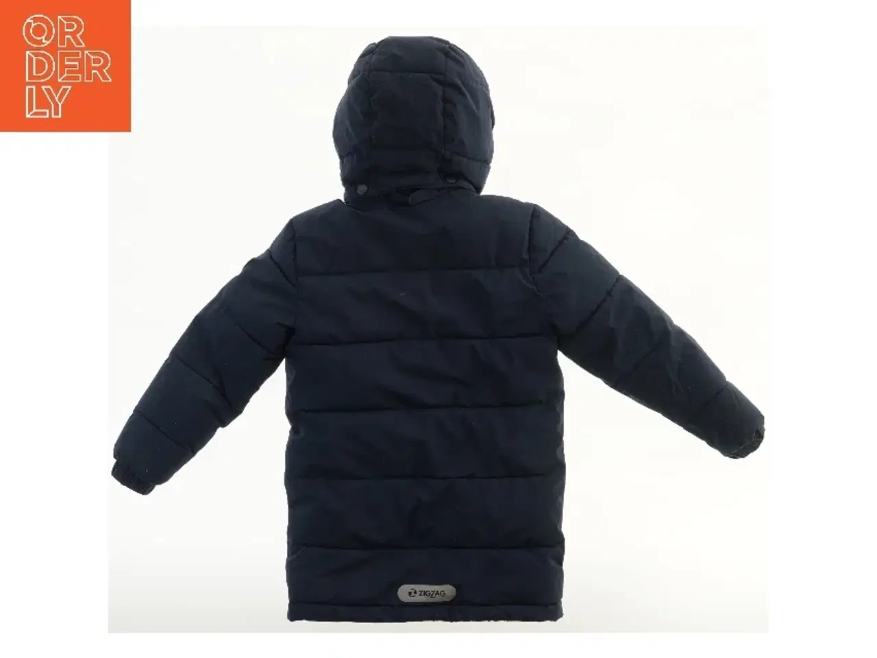 Billede 2 - Vinterjakke med hætte fra ZigZag (str. længde 60 cm, bryst 40 cm)