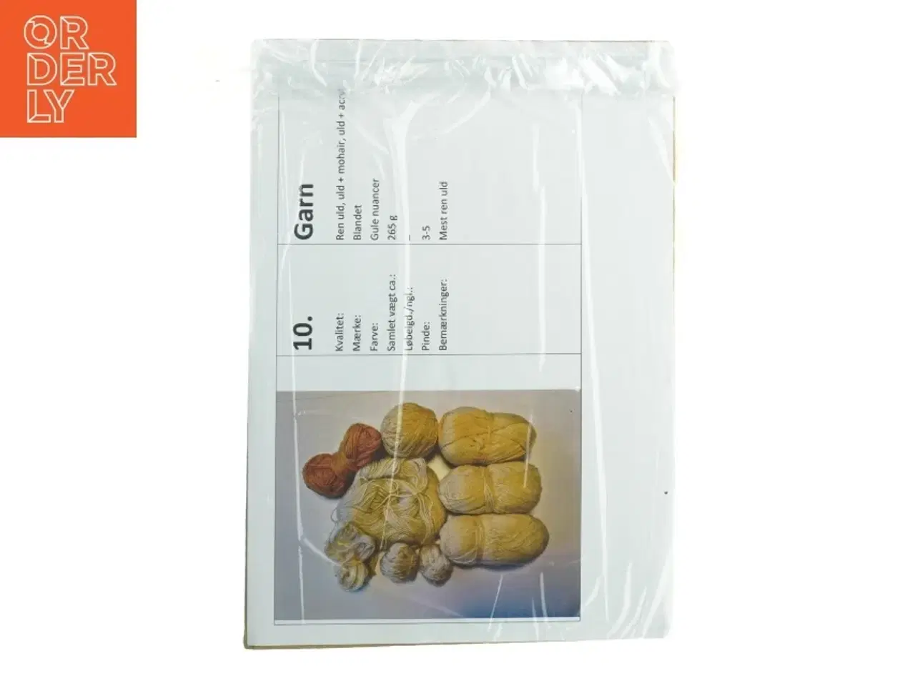 Billede 4 - Strikkegarn af ren uld, mohair, acryl (265 gram)