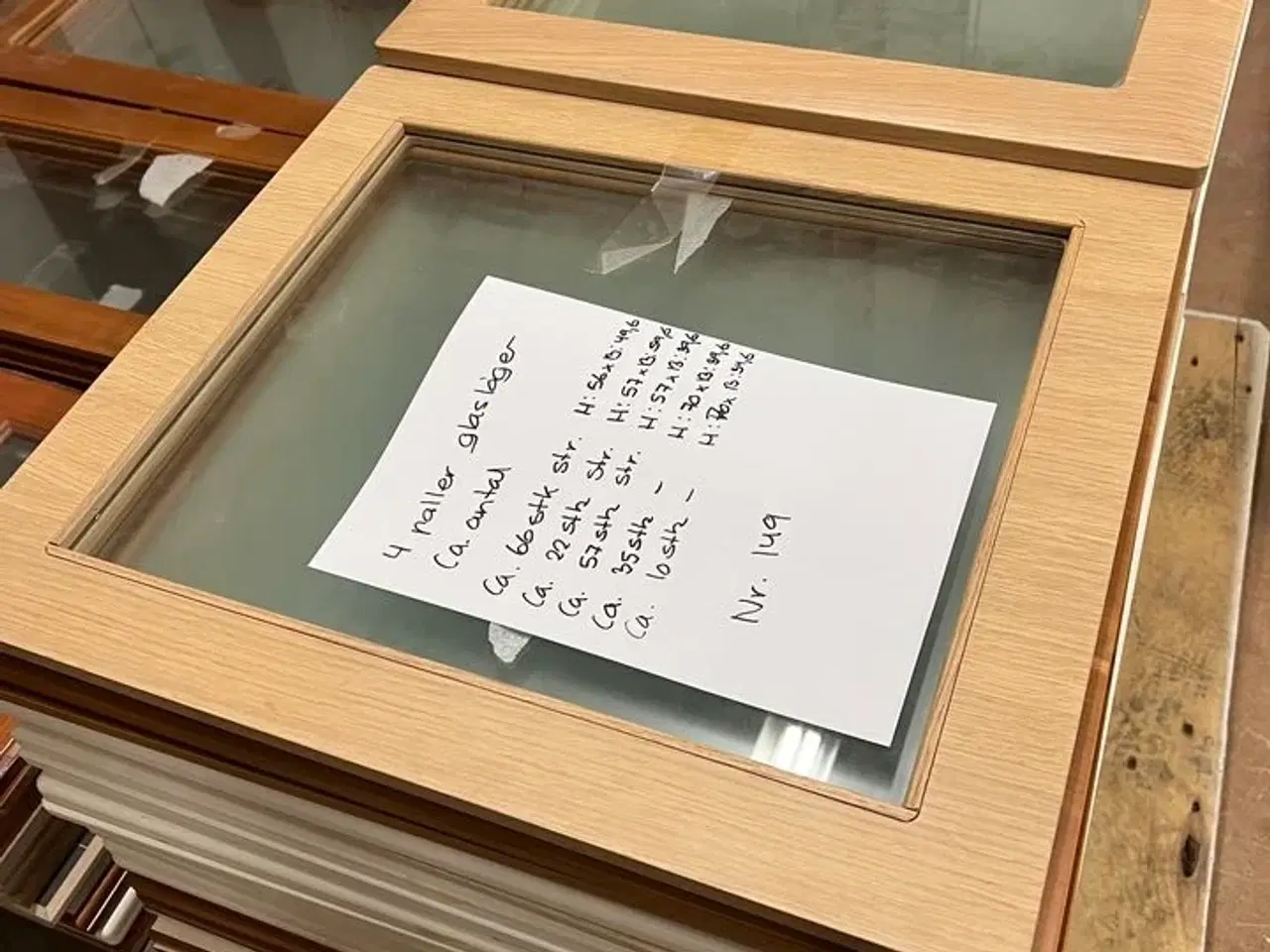 Billede 5 - 4 paller diverse blandede glaslåger