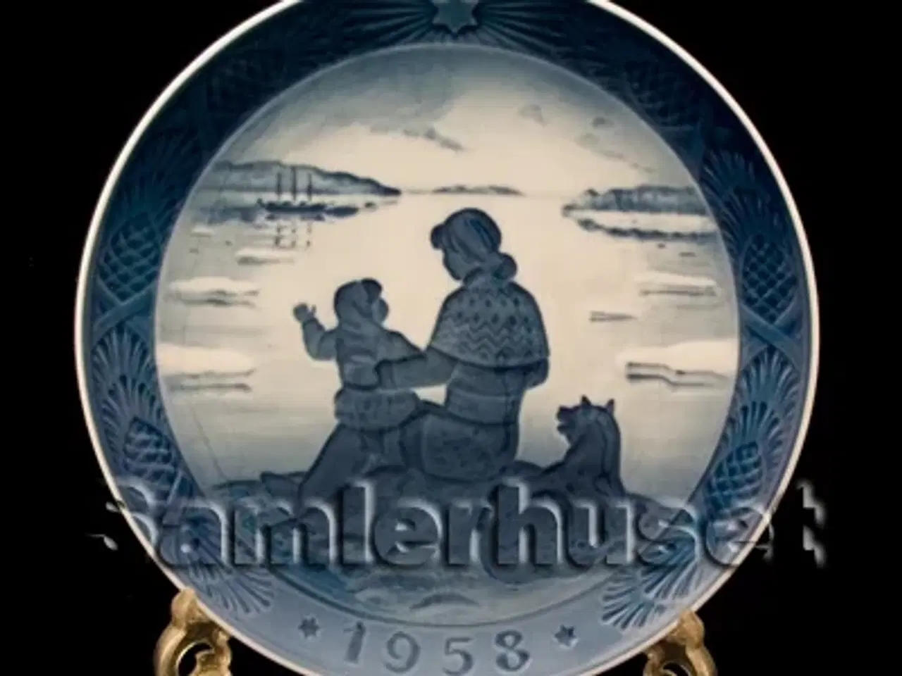 Billede 1 - Kongelig juleplatte, 1958