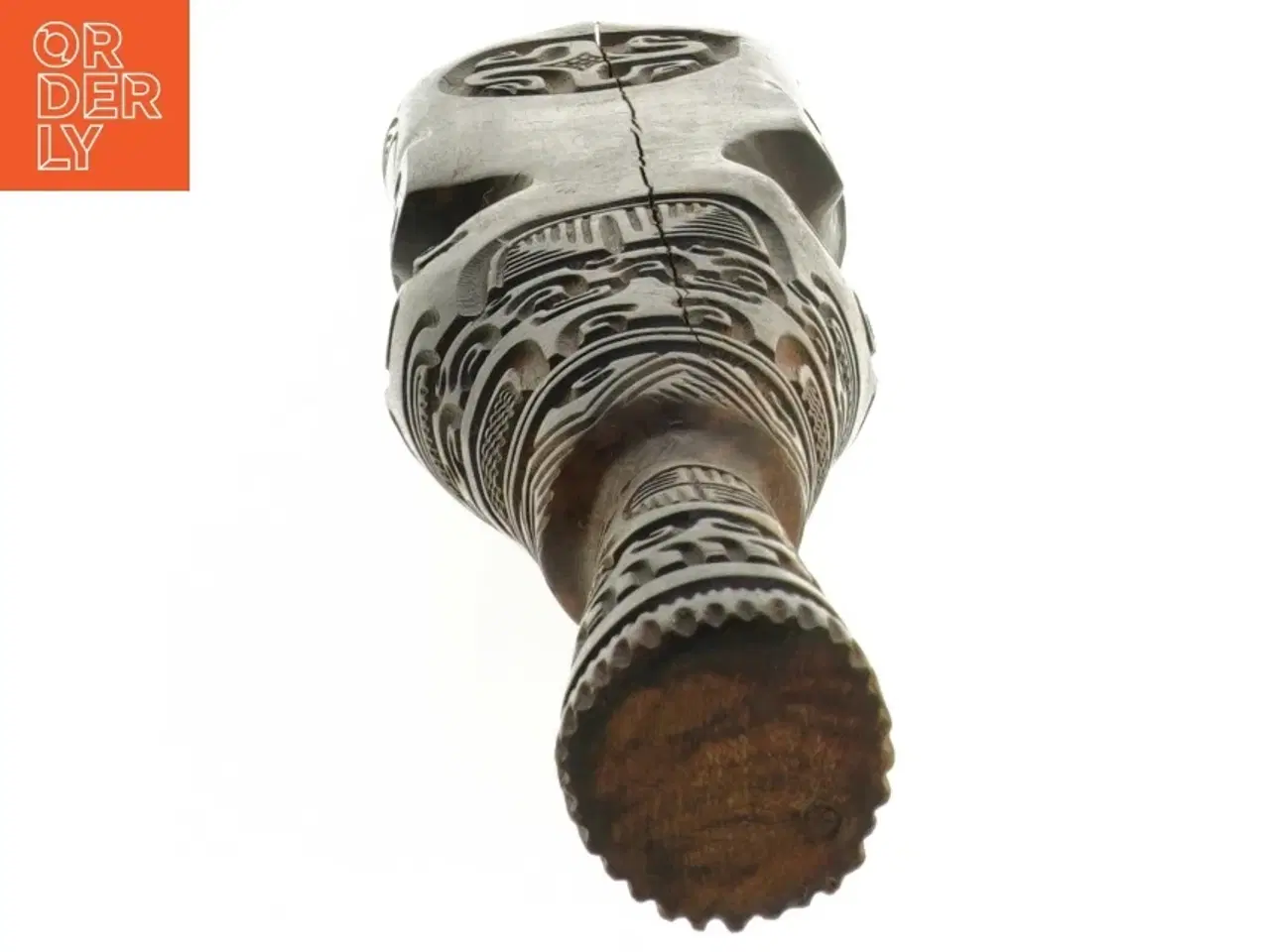 Billede 2 - Udskåret træskulptur, Fransk polynesisk(str. 40 cm)