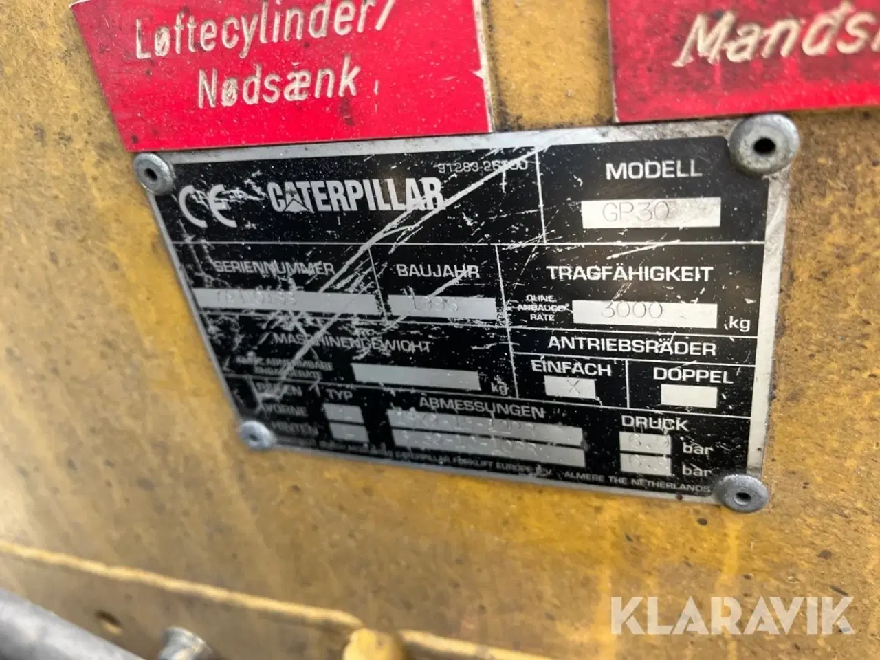 Billede 11 - Gaffeltruck Caterpillar GP30