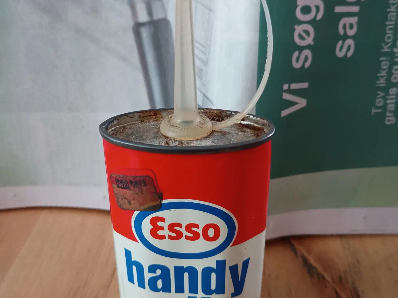 Billede 1 - Esso handy oil dåse.