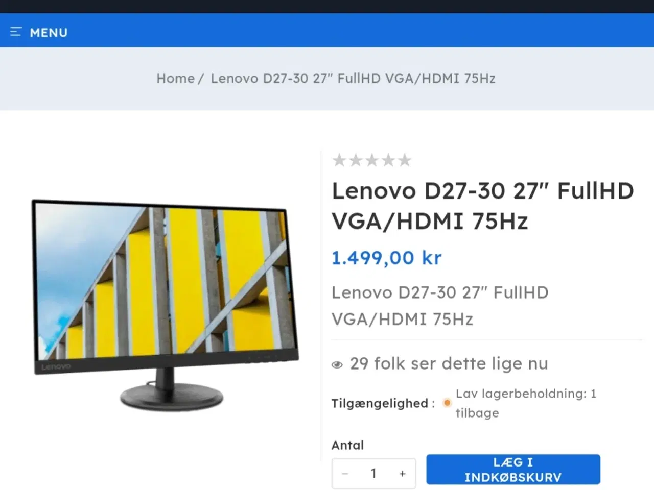 Billede 4 - Intel ARC Gamer Pc + 27" Gamer Skærm