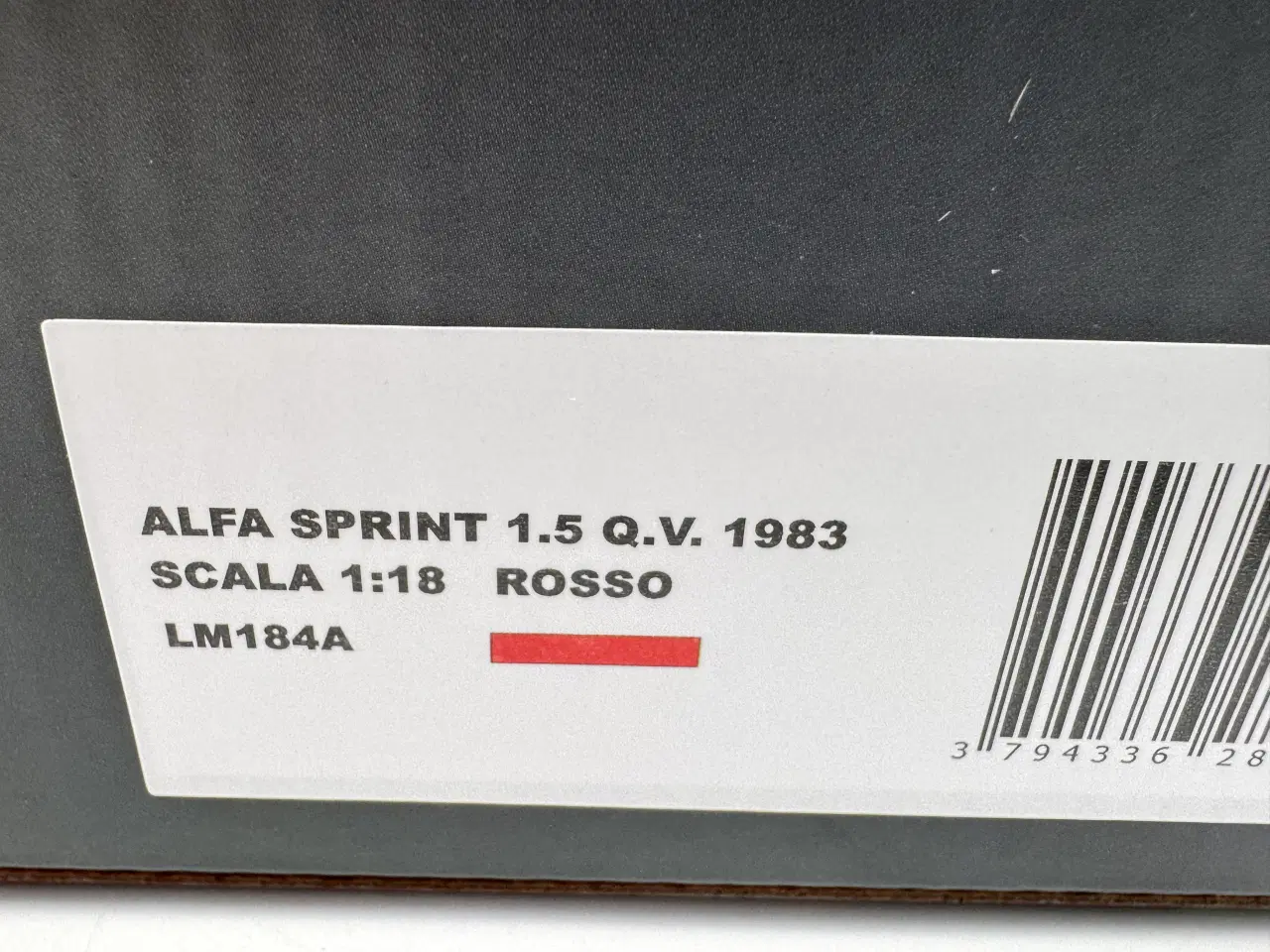 Billede 18 - 1983 Alfa Romeo Sprint 1.5 Q.V. 1:18