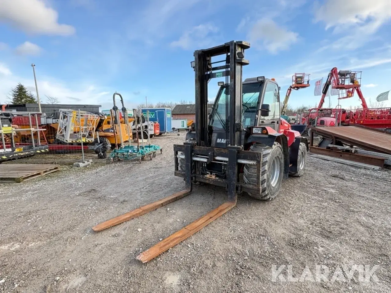 Billede 1 - Gaffeltruck Manitou M50-4 4x4